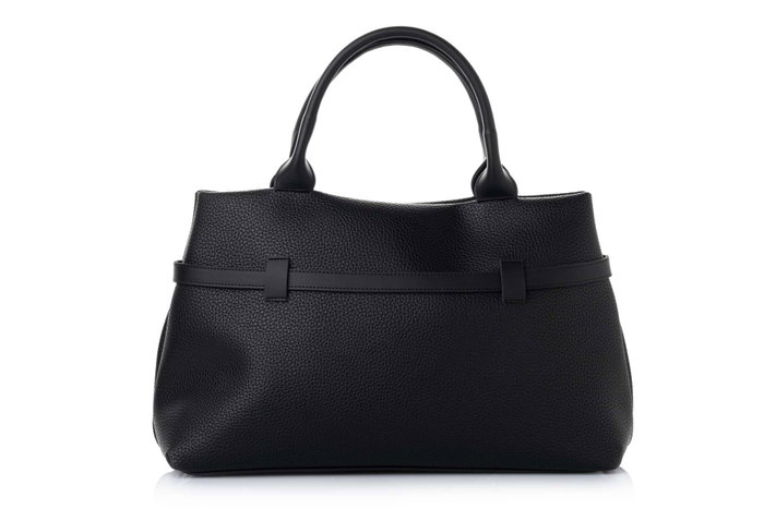 Lucky Bees Grace - Black Bolso de Hombro Negro Cuero de Polivinilo 40x16x27cm Lucky Bees Grace - Black Bolso de Hombro Negro Cuero de Polivinilo 40x16x27cm