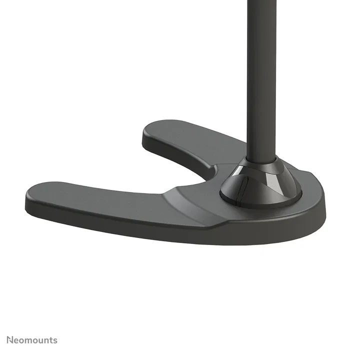 Neomounts FPMA-D700DDV Soporte de Escritorio para 2 Monitores hasta 27" (68.6 cm), Ajustable en Altura, Inclinación y Rotación, VESA 100x100/75x75, Color Negro