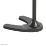Neomounts FPMA-D700DDV Soporte de Escritorio para 2 Monitores hasta 27" (68.6 cm), Ajustable en Altura, Inclinación y Rotación, VESA 100x100/75x75, Color Negro