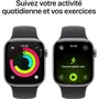 Apple Watch Series 11 Cellular 42mm Space Grau con Correa Deportiva Negra M/L