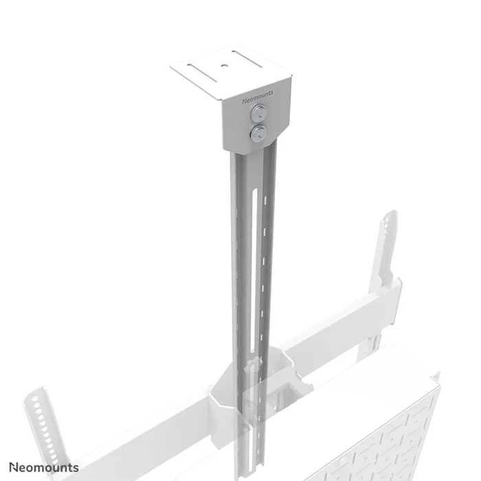 Neomounts AFLS 825WH1 Kit de barra multimedia y cámara para soporte de suelo de TV, adaptable para Logitech Rally Bar y Tap, color blanco