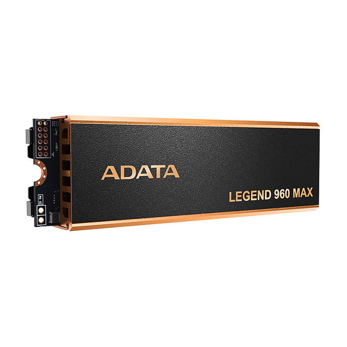 ADATA Legend 960 MAX M.2 NVMe SSD 1TB PCIe 4.0 x4 2280 - Negro/Gris Oscuro/Dorado ADATA Legend 960 MAX M.2 NVMe SSD 1TB PCIe 4.0 x4 2280 - Negro/Gris Oscuro/Dorado