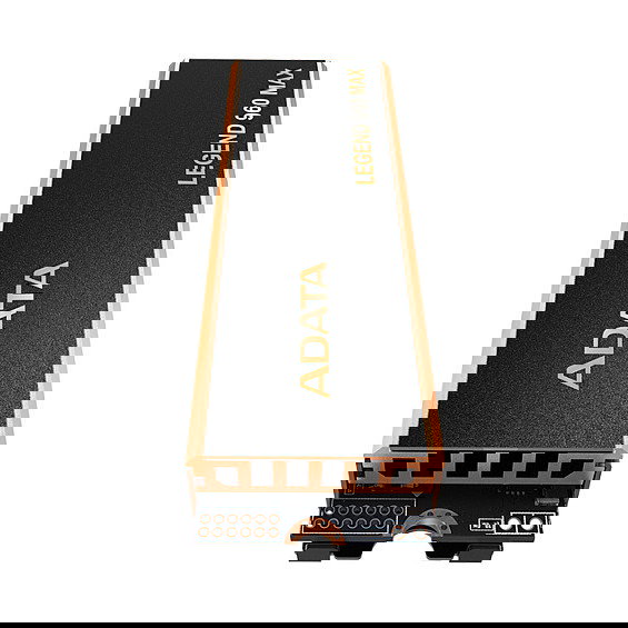 ADATA Legend 960 MAX M.2 NVMe SSD 1TB PCIe 4.0 x4 2280 - Negro/Gris Oscuro/Dorado ADATA Legend 960 MAX M.2 NVMe SSD 1TB PCIe 4.0 x4 2280 - Negro/Gris Oscuro/Dorado