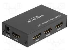 DeLOCK HDMI UHD Switch 3 x HDMI in > 1 x HDMI out 4K