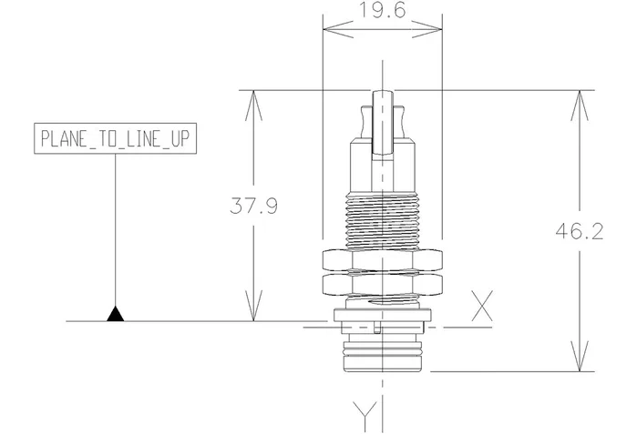 TELEMECANIQUE SENSORS Cabezal de accionamiento ZCEF2