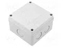 SEZ DK Caja de conexiones gris IP65