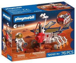 Playmobil City Action Rover Para Marte de la ESA - Juguete Vehículo Explorador Espacial, 4 a 10 años