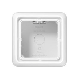 Jung CD 581 A WW Tapa de superficie de 1 vía con marco