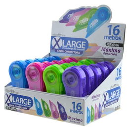 Cinta Correctora X-Large Office Box 16 Metros X 5Mm Exp.20