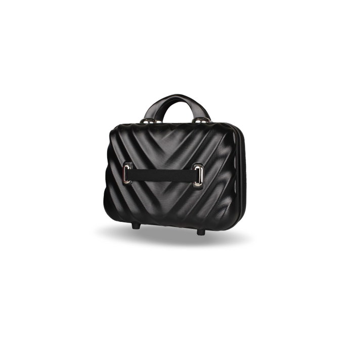 Zoozie Bags 7187 Neceser de Maquillaje, ABS Negro, 25 x 30 x 18 cm, 13 L