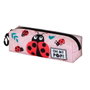 Oh My Pop Estuche Portatodo Cuadrado FAN 2.2 Ladybug Rosa