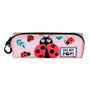 Oh My Pop Estuche Portatodo Cuadrado FAN 2.2 Ladybug Rosa