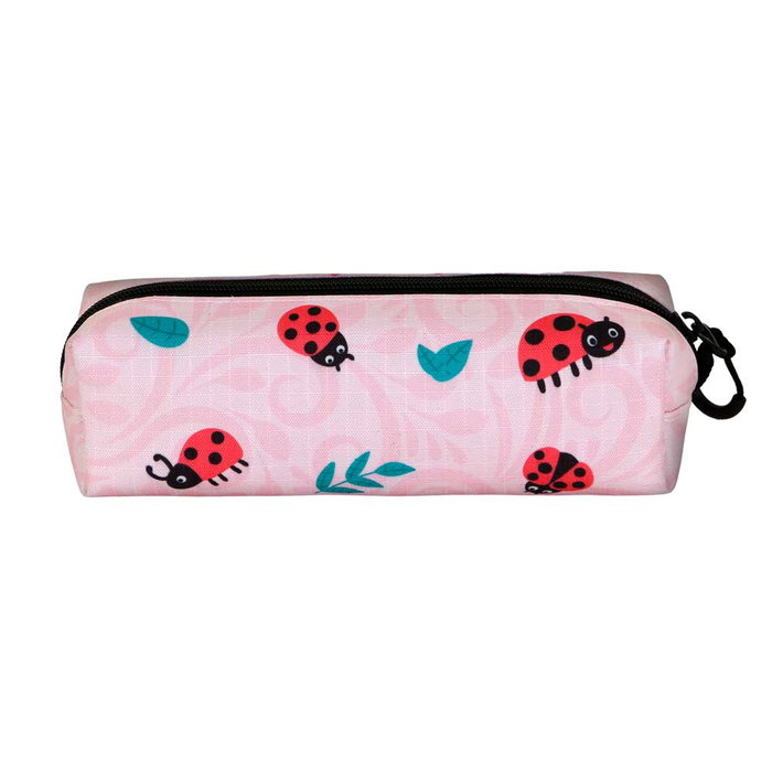 Oh My Pop Estuche Portatodo Cuadrado FAN 2.2 Ladybug Rosa