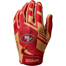 Guantes de receptor Wilson Ad Nfl Stretch