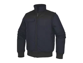 Deltaplus Chaleco Multibolsillos con Cremallera y Mangas Desmontables 80% Poliéster 20% Algodón Talla 3XL EN14058 EN ISO:13688