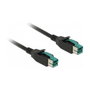 DeLOCK 85494 Cable PoweredUSB de 3 m para terminales y puntos de venta 12 V