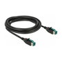 DeLOCK 85494 Cable PoweredUSB de 3 m para terminales y puntos de venta 12 V
