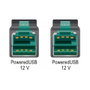 DeLOCK 85494 Cable PoweredUSB de 3 m para terminales y puntos de venta 12 V