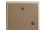 DKD Home Decor Cuadro Natural Blanco Bebe 2025 Cristal y MDF con Dibujos 34 x 44 x 3 cm