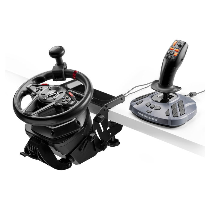 Thrustmaster SimTask FarmStick Joystick Multifuncional Gris