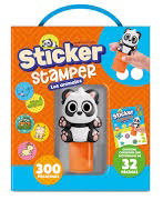 IMAGILAND Sticker Stamper Animales