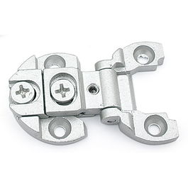 H.GIL Toledo Bisagra Estilo Canto 32 Acabado Cromo Ral 9006