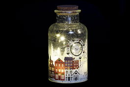 DKD Home Decor Decoración Luminosa Navidad Tradicional Multicolor 10 x 18 x 10 cm