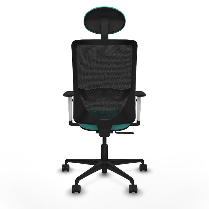 PIQUERAS Y CRESPO Silla de oficina Zulema con Mecanismo Sincro, Turquesa y Negro PIQUERAS Y CRESPO Silla de oficina Zulema con Mecanismo Sincro, Turquesa y Negro