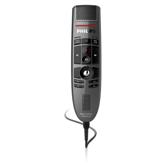 Philips SpeechMike Premium LFH 3500 con botones de presión Philips SpeechMike Premium LFH 3500 con botones de presión