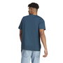 Camiseta de Manga Corta Hombre Adidas IL5408 Azul (M)