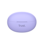 Trust 25297 Auriculares True Wireless Stereo (TWS) Bluetooth USB Tipo C para Llamadas/Música, Color Púrpura