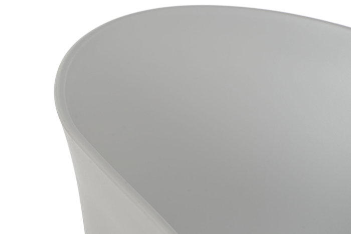 DKD Home Decor Silla PP Metal Gris Claro