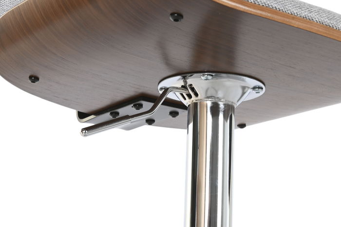 DKD Home Decor Taburete Moderno Gris Marron 50 x 52 x 121 cm