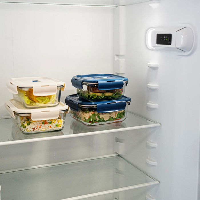 Recipiente Rectangular Hermético Vidrio Baltic Luminarc 19x13x7,3 cm-122 cL