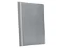 Q-connect Carpeta Dossier Fastener Plástico DIN A4 Gris PVC Transparente Opaca