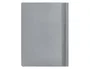 Q-connect Carpeta Dossier Fastener Plástico DIN A4 Gris PVC Transparente Opaca