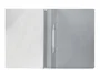 Q-connect Carpeta Dossier Fastener Plástico DIN A4 Gris PVC Transparente Opaca