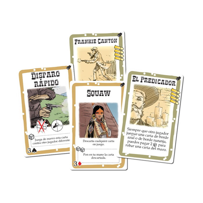 Asmodee Bang! Armados y Peligrosos - Expansión Juego de Cartas en Español para 4-7 Jugadores