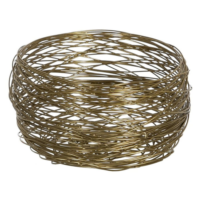 Ixia Bowl Dorado de Acero Inoxidable para Decoración 20,50 x 20,50 x 13,5 cm Ixia Bowl Dorado de Acero Inoxidable para Decoración 20,50 x 20,50 x 13,5 cm