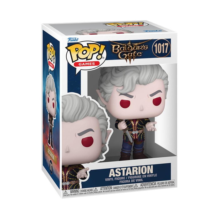 Funko Pop Games Baldur's Gate 3 Astarion Figura de Colección - Ref. 84955 - High Elf Rogue Funko Pop Games Baldur's Gate 3 Astarion Figura de Colección - Ref. 84955 - High Elf Rogue