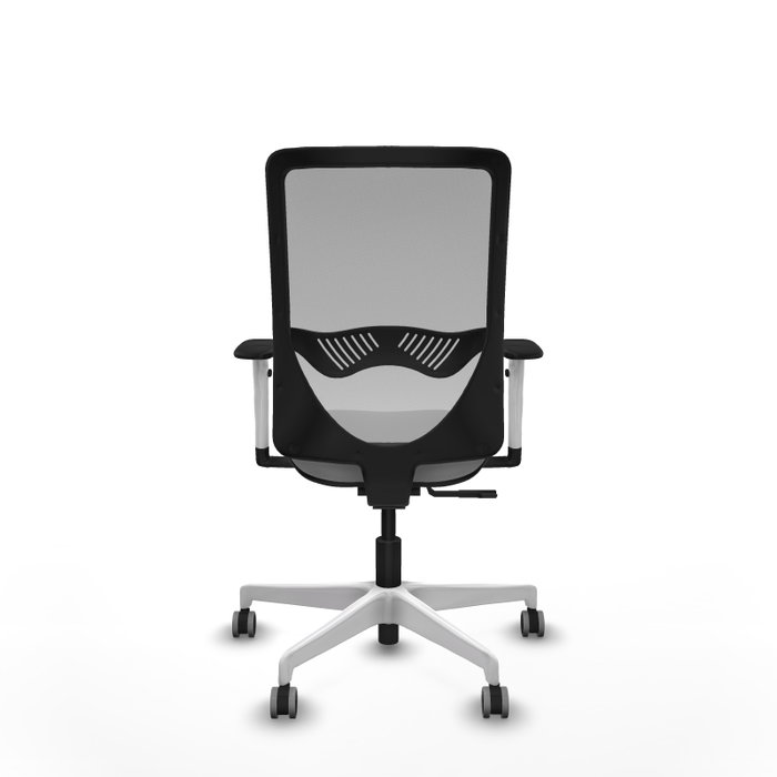 PIQUERAS Y CRESPO Silla de oficina Zulema Gris claro y gris PIQUERAS Y CRESPO Silla de oficina Zulema Gris claro y gris