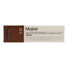 L'Oréal Majirel Coloración Permanente 60 ml - Warm Beige 5.52 Castaño Claro Caoba Irisado