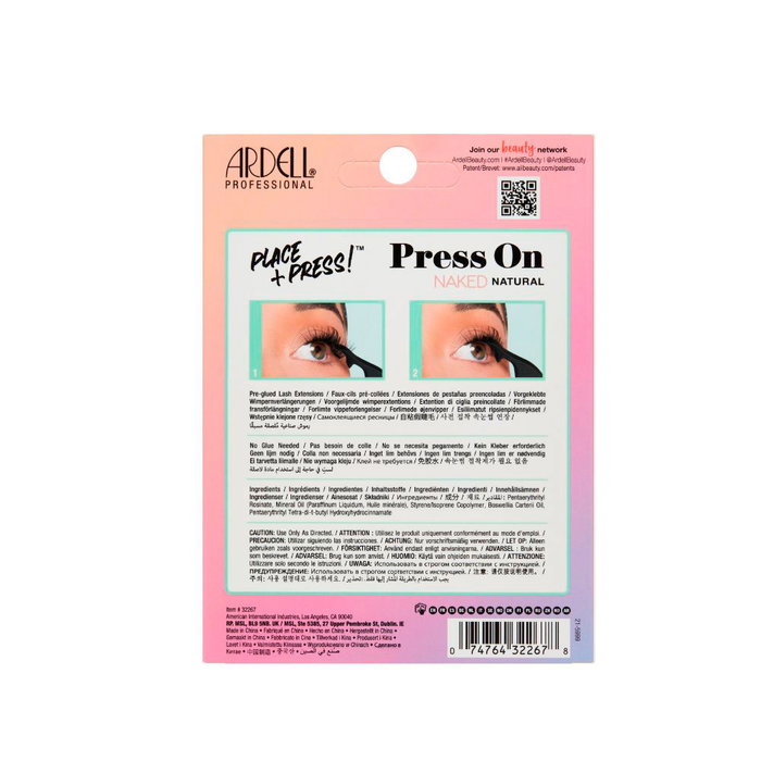 Ardell Press On Pestañas Postizas Naked Natural 30 uds Ardell Press On Pestañas Postizas Naked Natural 30 uds