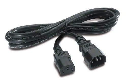 APC Cable de alimentación IEC C13/C14 2,4 m Negro