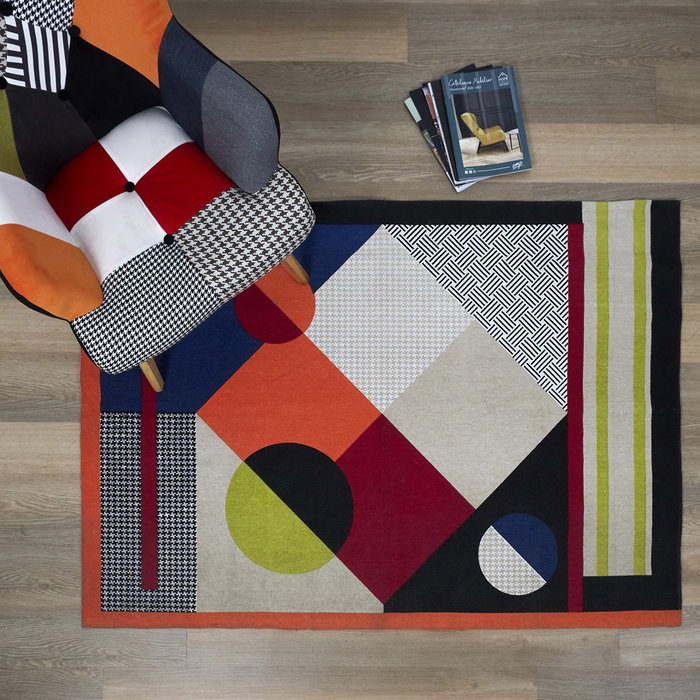 Home Deco Factory Alfombra Patchwork 120x170 cm Home Deco Factory Alfombra Patchwork 120x170 cm