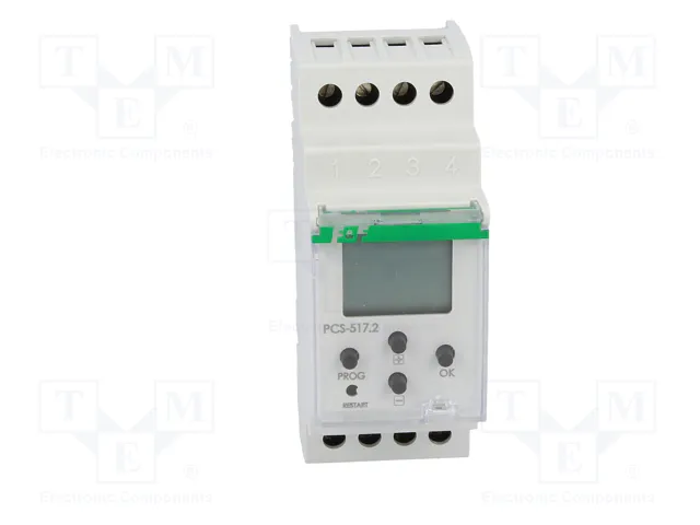 F&F Relé de tiempo PCS 24÷264V AC/DC SPDT