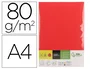 Liderpapel Papel de color rojo intenso Din A4 80 g/m², 500 hojas