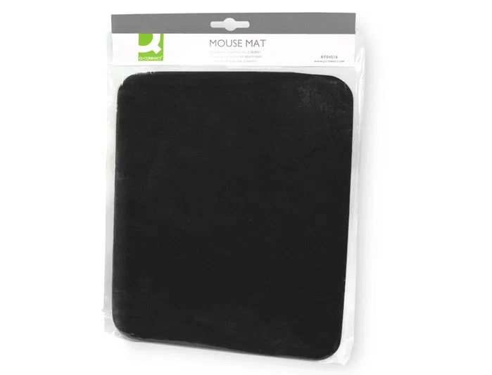 Q-connect Alfombrilla para ratón basic negra 260x220x6 mm Q-connect Alfombrilla para ratón basic negra 260x220x6 mm
