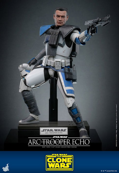 Star Wars:: The Clone Wars Figura 1/6 Arc Trooper Echo 30 cm