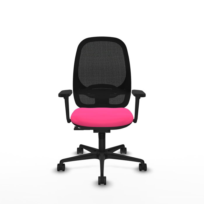 PIQUERAS Y CRESPO Silla de oficina Cilanco Rosa y Negro PIQUERAS Y CRESPO Silla de oficina Cilanco Rosa y Negro